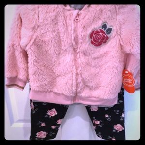 Wonder Nation Roses and Swans 3 piece set